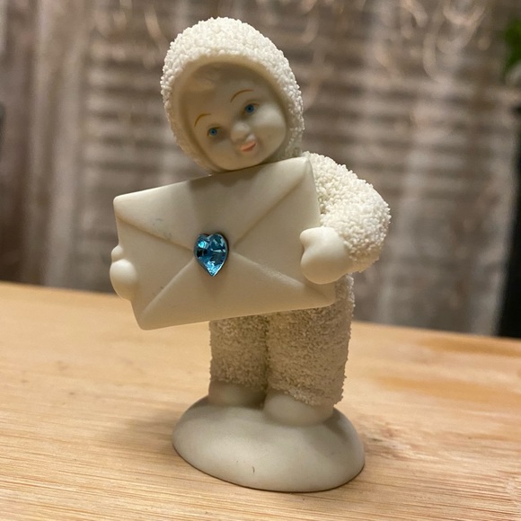 December, Dept 56 Snowbabies Figurine Blue Zircon December birthstone - Picture 2 of 6